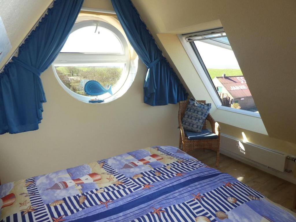 Ferienwohnung Inselblick Norddeich Mit Meerblick Norden Exterior foto