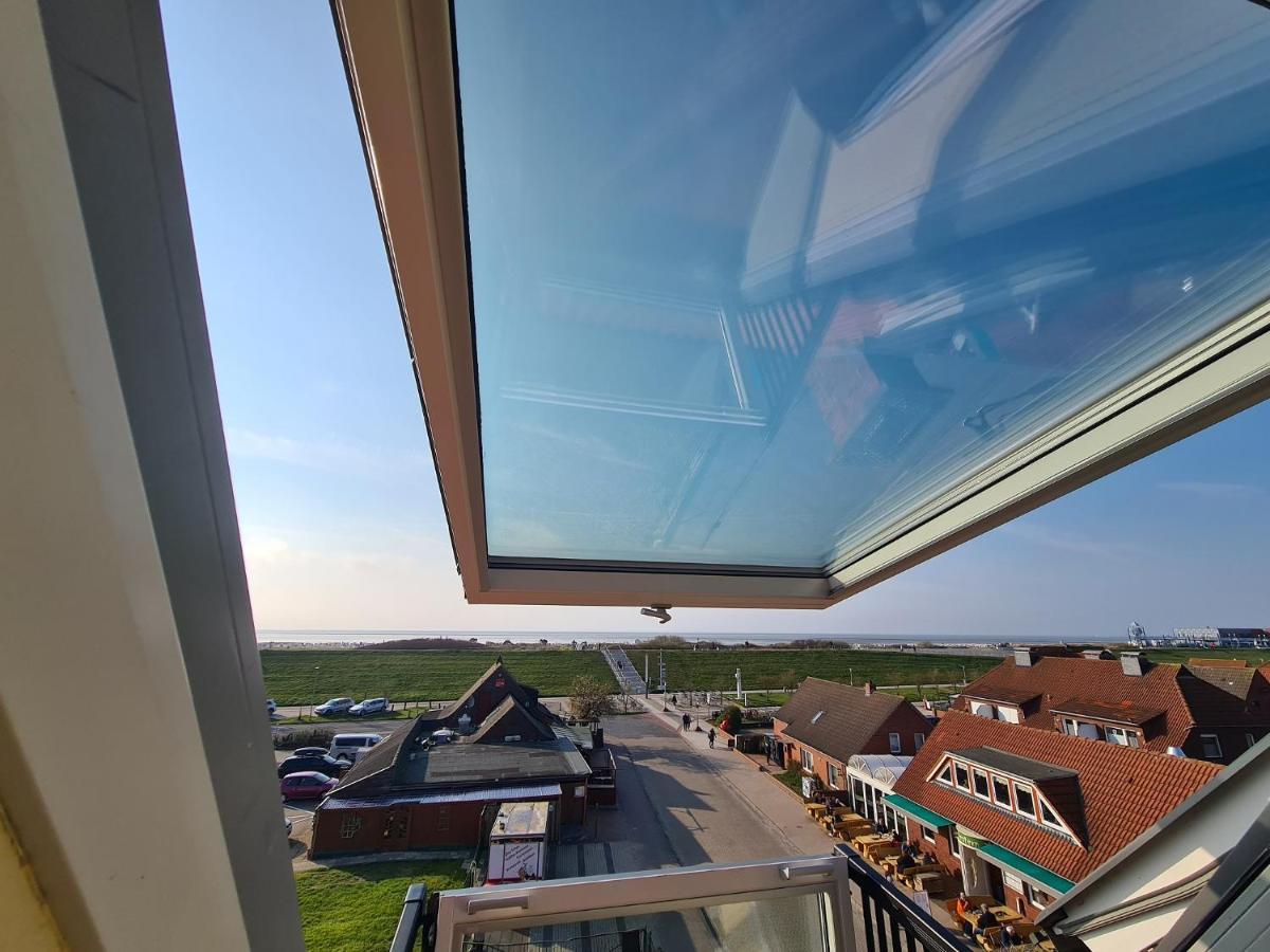 Ferienwohnung Inselblick Norddeich Mit Meerblick Norden Exterior foto