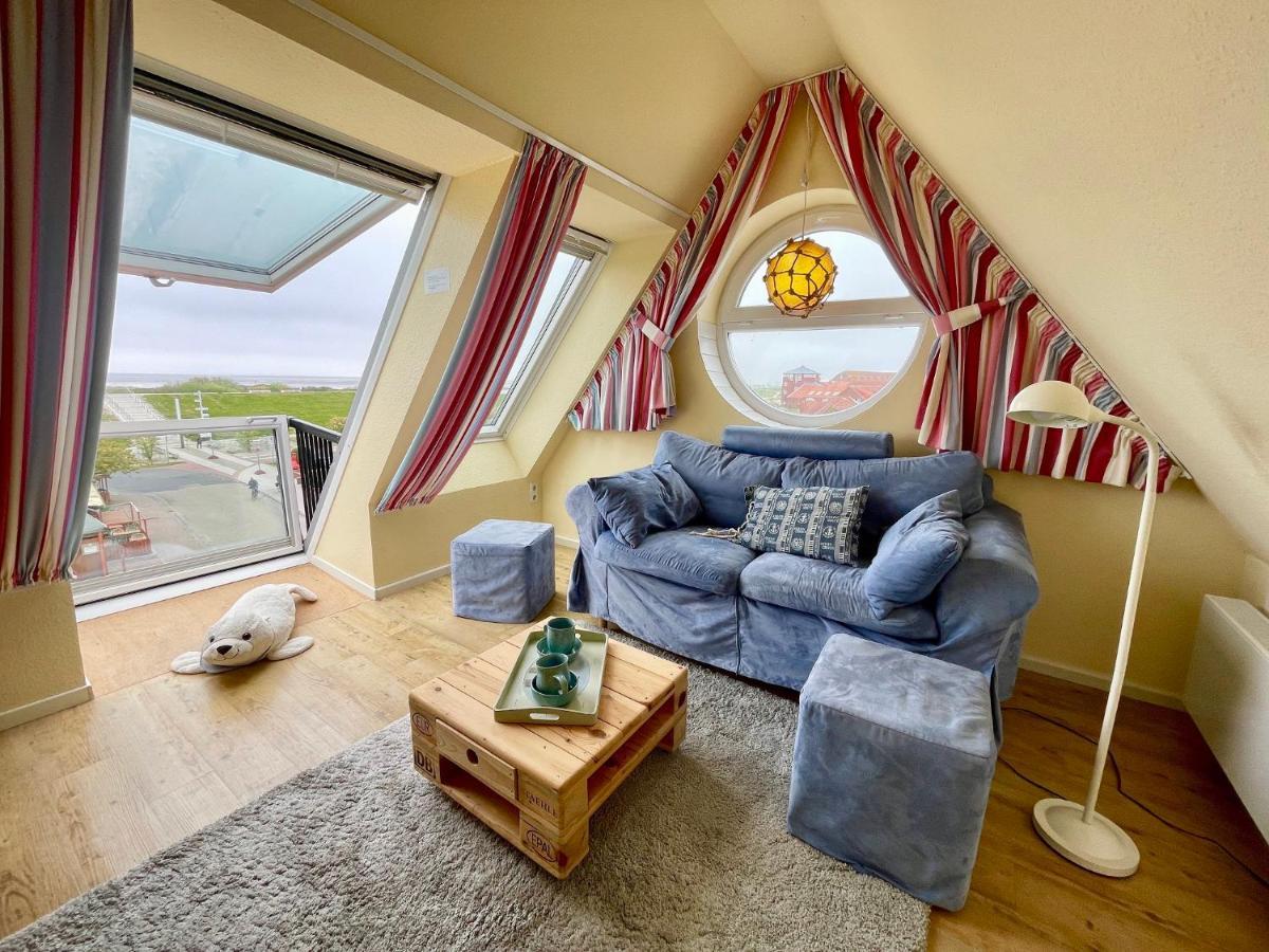 Ferienwohnung Inselblick Norddeich Mit Meerblick Norden Exterior foto