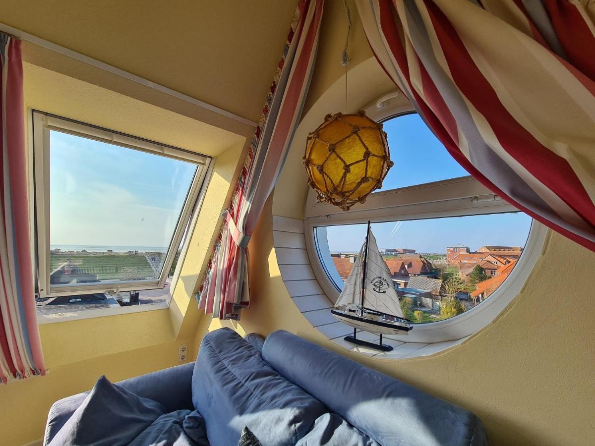 Ferienwohnung Inselblick Norddeich Mit Meerblick Norden Exterior foto