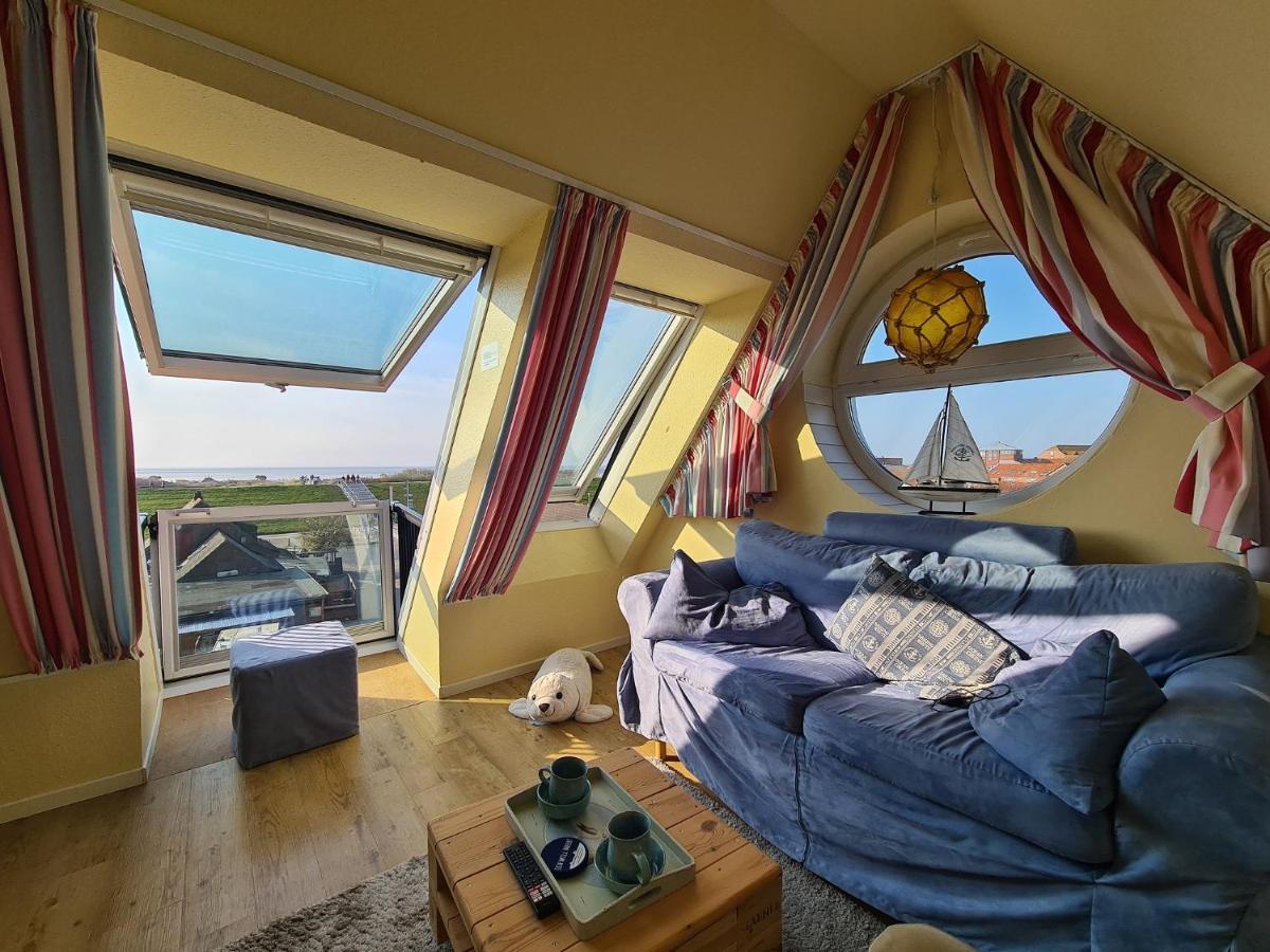 Ferienwohnung Inselblick Norddeich Mit Meerblick Norden Exterior foto